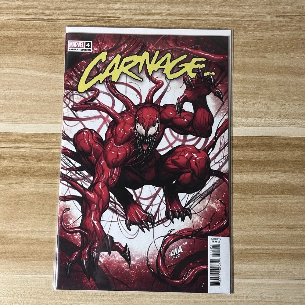 Carnage #4 Variant Cover B DNA 1st Print Marvel Comics 2022